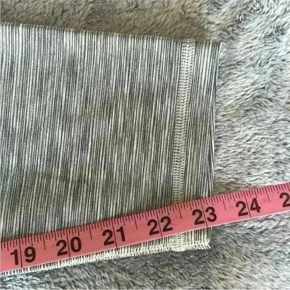 Athleta TranscendTextured 7/8 Tight Leggings-Stratus Grey Nova Texture Sz XL NWT - Picture 8 of 8